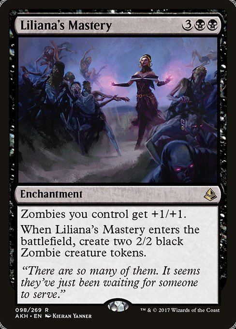 【EN】リリアナの支配/Liliana's Mastery [AKH] 黒R No.98