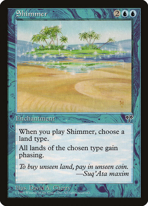 【EN】蜃気楼/Shimmer [MIR] 青R No.92