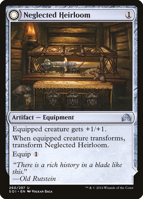 【Foil】【EN】Neglected Heirloom // Ashmouth Blade [SOI] 混U No.260