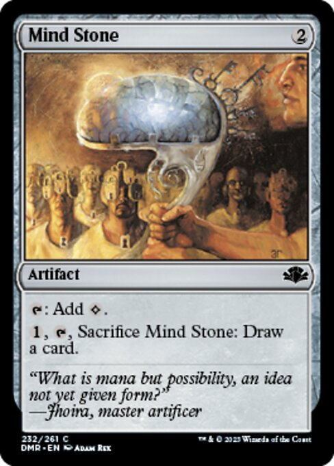 【Foil】【EN】精神石/Mind Stone [DMR] 茶C No.232