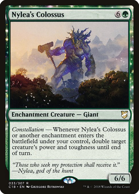 【EN】ナイレアの巨人/Nylea's Colossus [C18] 緑R No.33