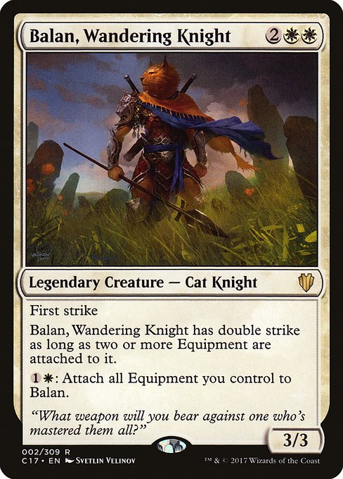 【EN】放浪の騎士、バーラン/Balan, Wandering Knight [C17] 白R No.2