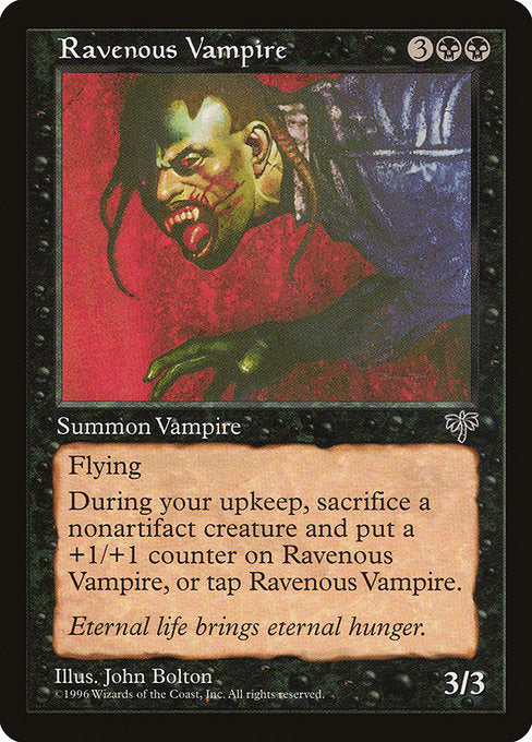 【EN】貪欲なる吸血鬼/Ravenous Vampire [MIR] 黒U No.136