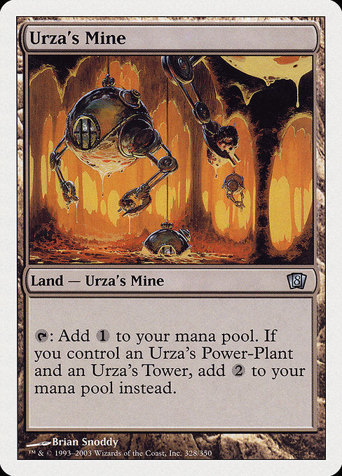 【EN】ウルザの鉱山/Urza's Mine [8ED] 無U No.328