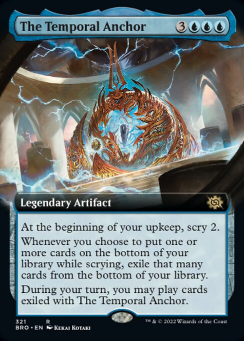 【Foil】【EN】時空錨/The Temporal Anchor [BRO] 茶R No.321