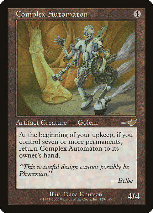 【Foil】【EN】複雑な自動人形/Complex Automaton [NEM] 茶R No.128