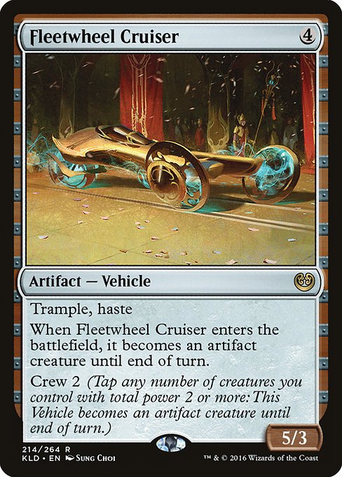 【Foil】【EN】高速警備車/Fleetwheel Cruiser [KLD] 茶R No.214