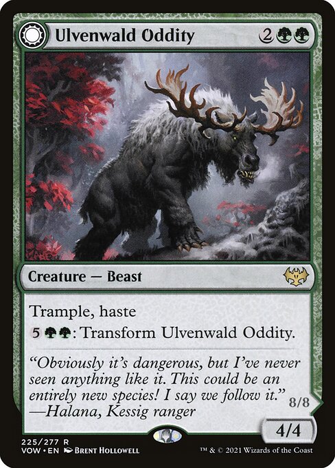 【EN】Ulvenwald Oddity // Ulvenwald Behemoth [VOW] 混R No.225