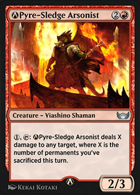 【EN】A-Pyre-Sledge Arsonist [SNC] 赤U No.A-118