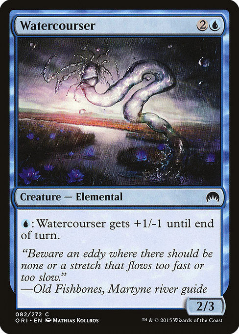 【Foil】【EN】狩漁者/Watercourser [ORI] 青C No.82