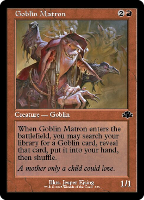 【EN】ゴブリンの女看守/Goblin Matron [DMR] 赤C No.323