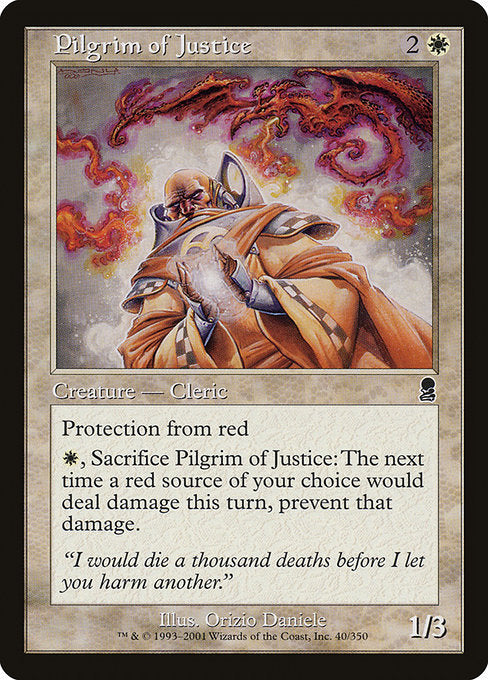 【EN】正義の巡礼者/Pilgrim of Justice [ODY] 白C No.40