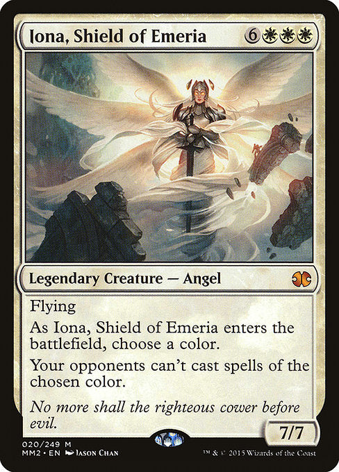 【EN】エメリアの盾、イオナ/Iona, Shield of Emeria [MM2] 白M No.20