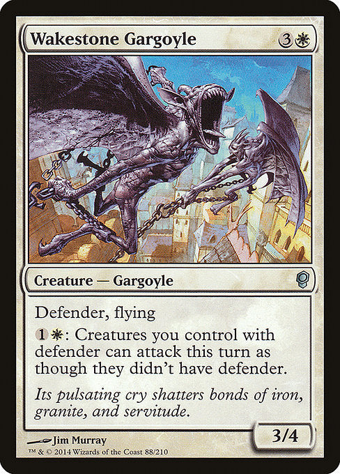 【EN】覚醒石のガーゴイル/Wakestone Gargoyle [CNS] 白U No.88