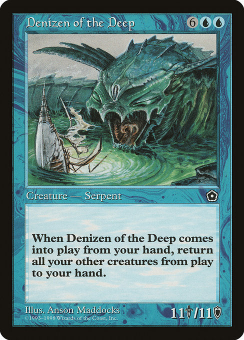 【EN】深海の生息者/Denizen of the Deep [P02] 青R No.35