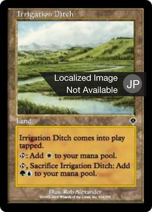【JP】用水路/Irrigation Ditch [INV] 無C No.324