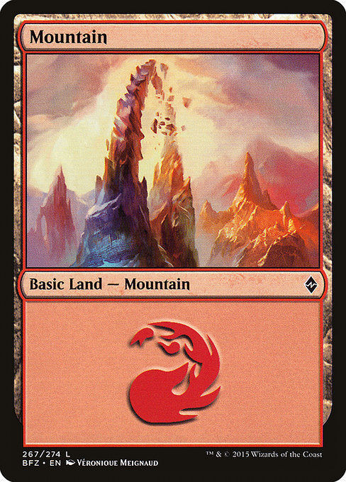 【EN】山/Mountain [BFZ] 無C No.267a