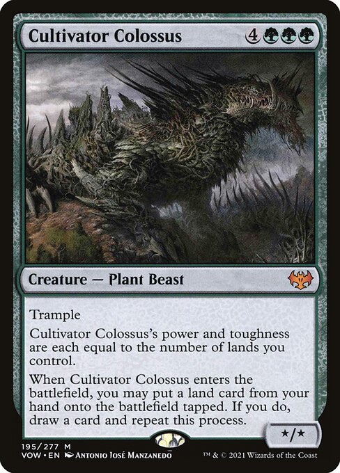 【EN】耕作する巨躯/Cultivator Colossus [VOW] 緑M No.195