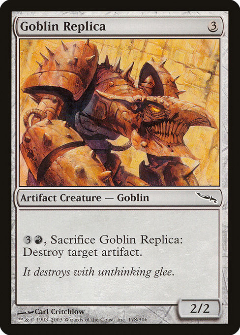 【Foil】【EN】ゴブリンの模造品/Goblin Replica [MRD] 茶C No.178