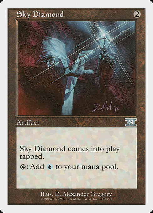 【EN】空色のダイアモンド/Sky Diamond [6ED] 茶U No.311