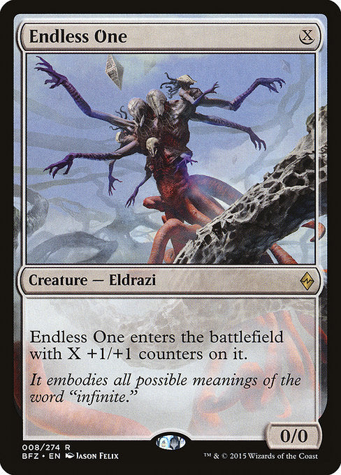 【Foil】【EN】果てしなきもの/Endless One [BFZ] 無R No.8