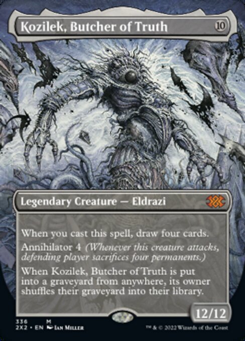 【Foil】【EN】真実の解体者、コジレック/Kozilek, Butcher of Truth [2X2] 無M No.336