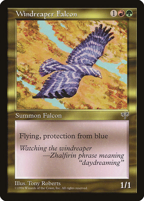 【EN】ウィンドリーパー/Windreaper Falcon [MIR] 金U No.289
