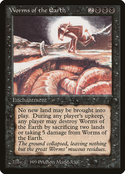 【EN】Worms of the Earth [DRK] 黒R No.56