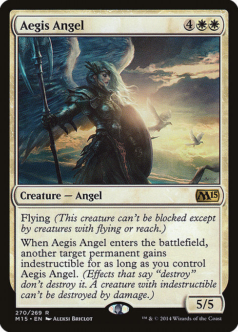【EN】神盾の天使/Aegis Angel [M15] 白R No.270