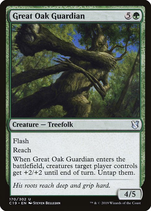 【EN】大樫の守護者/Great Oak Guardian [C19] 緑U No.170