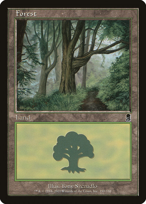 【Foil】【EN】森/Forest [ODY] 無C No.350