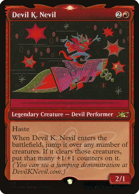■ギャラクシー・Foil■【EN】Devil K. Nevil [UNF] 赤R No.500