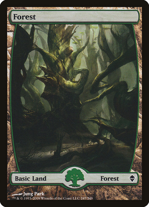 【Foil】【EN】森/Forest [ZEN] 無C No.247