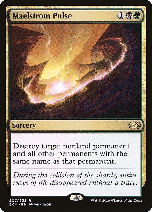 【Foil】【EN】大渦の脈動/Maelstrom Pulse [2XM] 金R No.207