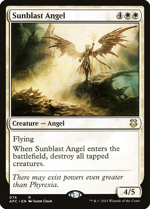 【EN】太陽破の天使/Sunblast Angel [AFC] 白R No.74