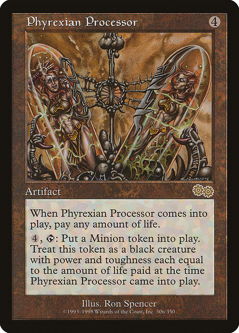 【EN】ファイレクシアの処理装置/Phyrexian Processor [USG] 茶R No.306