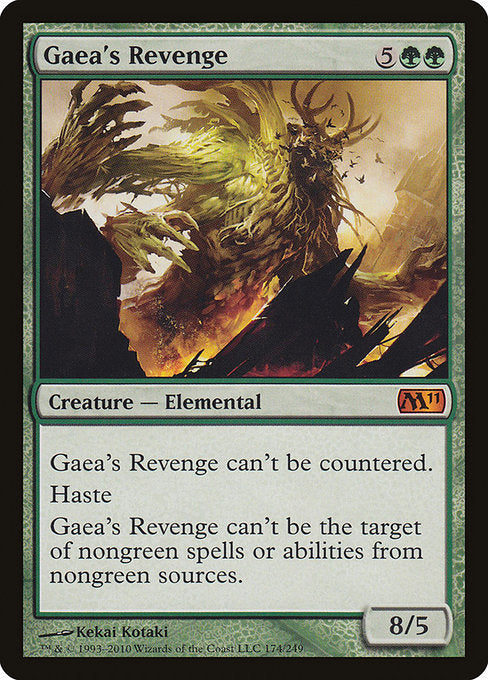 【EN】ガイアの復讐者/Gaea's Revenge [M11] 緑M No.174