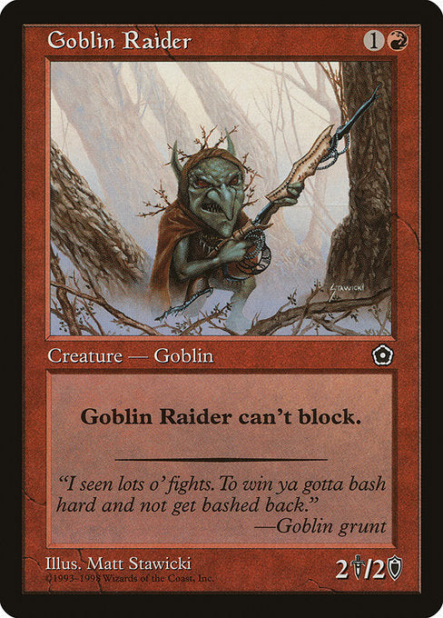 【EN】ゴブリンの略奪者/Goblin Raider [P02] 赤C No.103