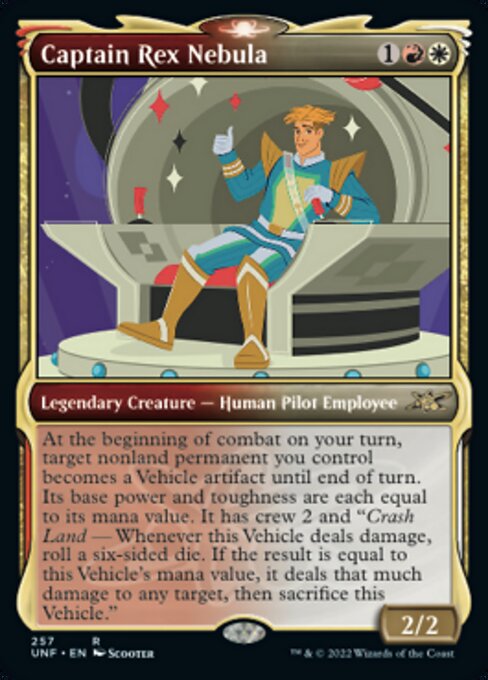 【Foil】【EN】Captain Rex Nebula [UNF] 金R No.257