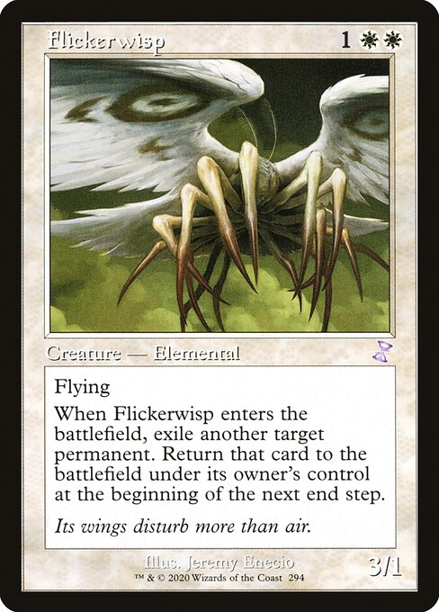 【EN】ちらつき鬼火/Flickerwisp [TSR] 白S No.294