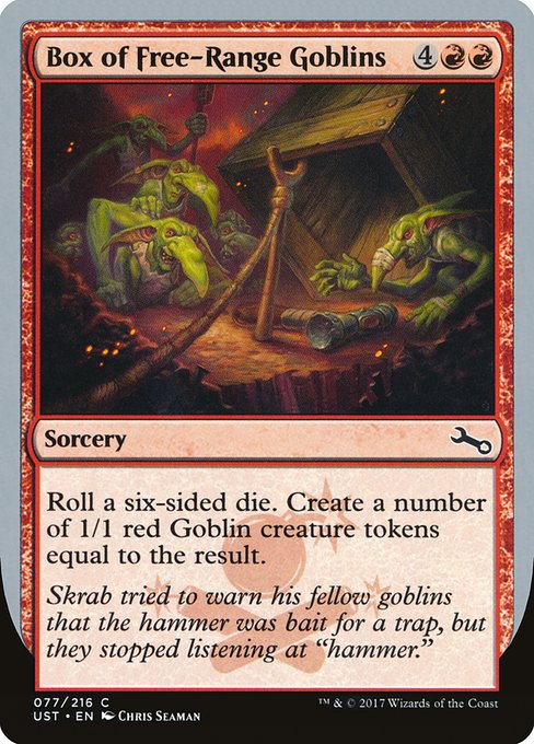 【EN】Box of Free-Range Goblins [UST] 赤C No.77