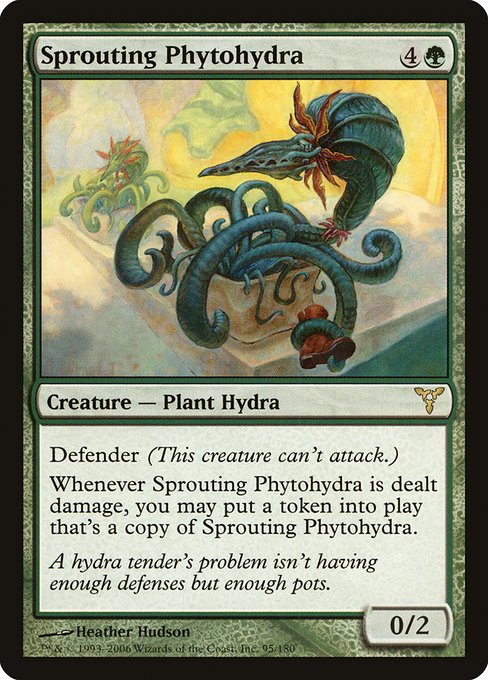 【EN】芽吹く草ハイドラ/Sprouting Phytohydra [DIS] 緑R No.95