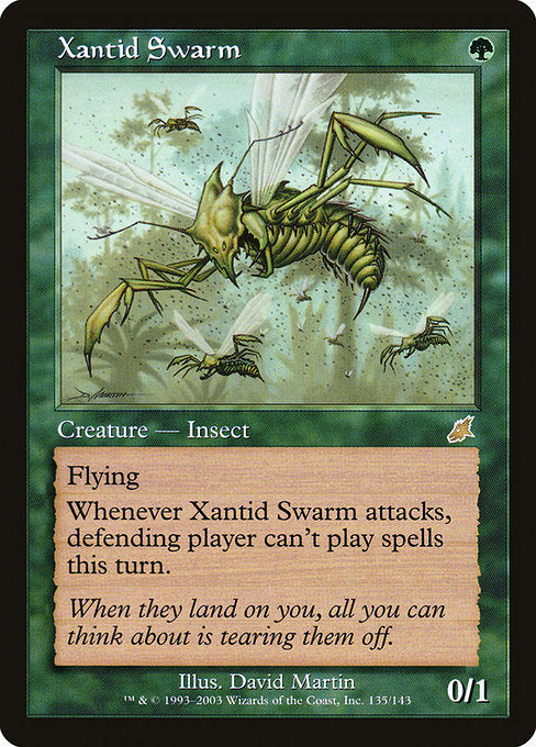 【EN】ザンティッドの大群/Xantid Swarm [SCG] 緑R No.135
