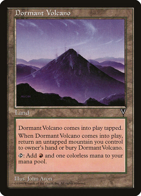 【EN】休火山/Dormant Volcano [VIS] 無U No.161