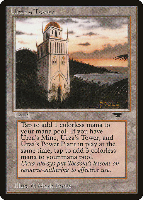 【EN】ウルザの塔/Urza's Tower [ATQ] 無U No.85b