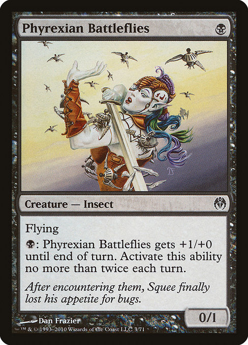 【EN】ファイレクシアの戦闘バエ/Phyrexian Battleflies [DDE] 黒C No.3