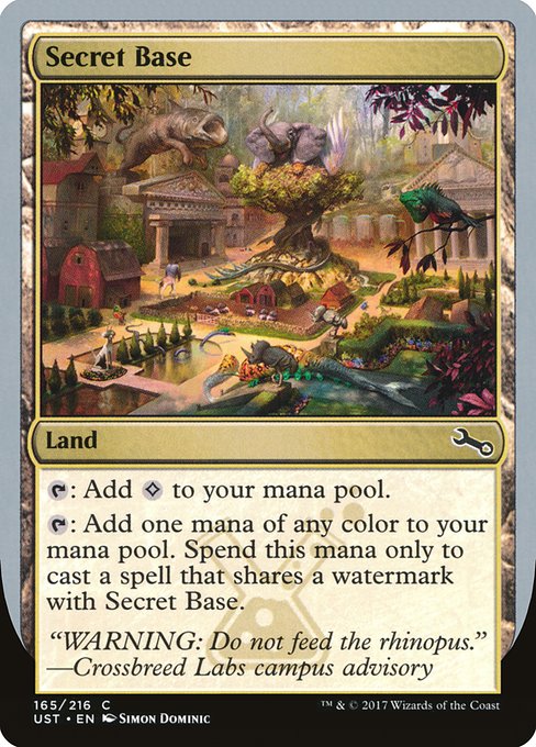 【EN】Secret Base [UST] 無C No.165e