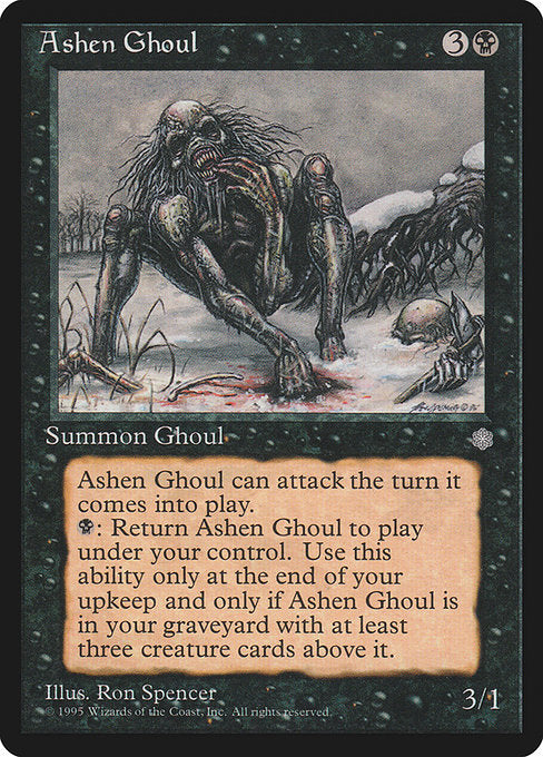 【EN】灰燼のグール/Ashen Ghoul [ICE] 黒U No.114