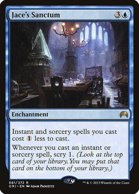 【Foil】【EN】ジェイスの聖域/Jace's Sanctum [ORI] 青R No.61