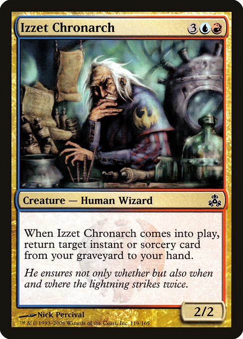 【Foil】【EN】イゼットの時術師/Izzet Chronarch [GPT] 金C No.119